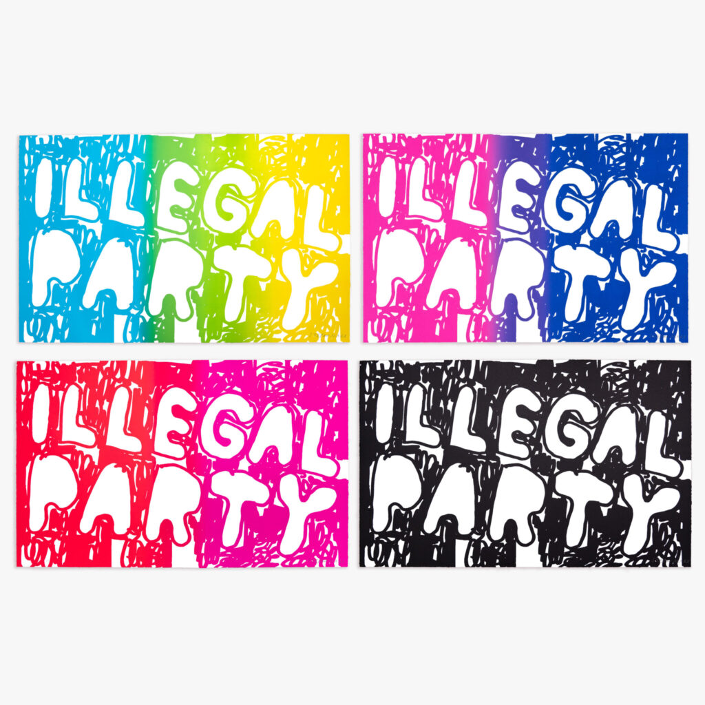 Illegal Party by Stefan Marx • JRPNext